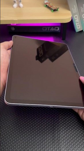 AR Screen Protector Installation for iPad #shorts #asmr #temperedglass #screenprotector #ipad