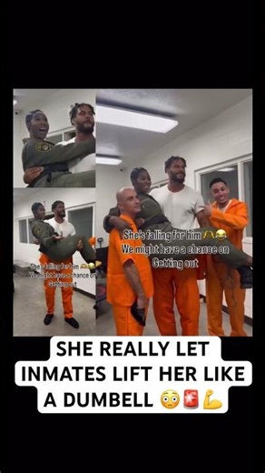 She Let Inmates Treat Her Like GYM EQUIPMENT 😳🚨💪