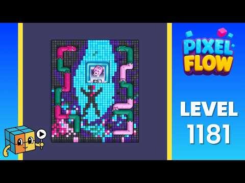 Pixel Flow Level 1181 Walkthrough Solution