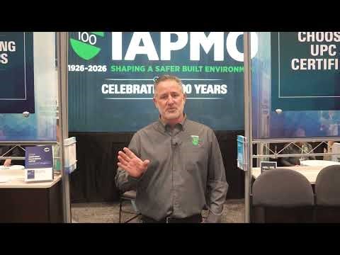How IAPMO Is Shaping the Future of Plumbing Codes & Certification - KBIS / IBS 2026