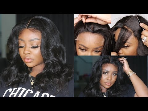 GLUELESS! 5x5 HD Swiss Lace Closure Wig Install | Wig Encounters