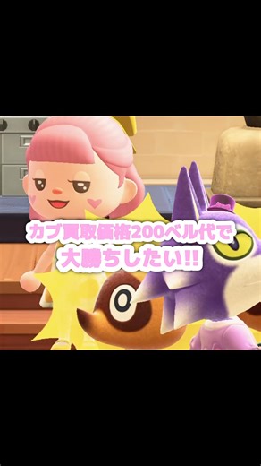 先々週のカブ価が42ベルだったのでリベンジ…？！？！#あつ森 #どうぶつの森 #あつまれどうぶつの森 #どう森 #shortvideo #short #shorts #カブ価 #カブ#ウリちゃん