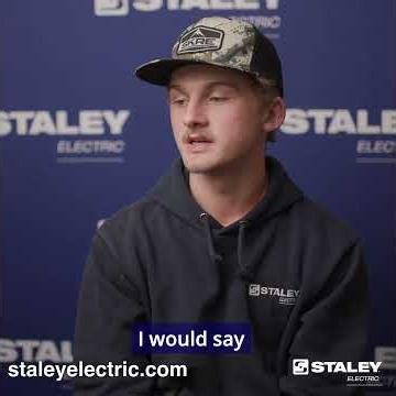 ⚡ Employee Spotlight | Meet Joshua – Construction Apprentice at Staley Electric