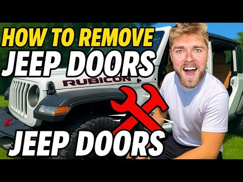 5 Easy Steps to Take the Doors Off Your Jeep Gladiator