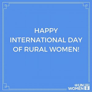 Rural women are key to building a resilient and sustainable future, through enhanced agricultural production, food security, and natural resource management. More from UN Women on Tuesday's International Day of Rural Women: http://bit.ly/2B9fQ4o | United Nations