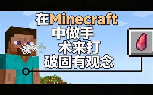[中配]在Minecraft中做手术来打破固有观念 - Skip the Tutorial