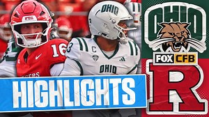 Ohio Bobcats vs. Rutgers Scarlet Knights Highlights | FOX College Football