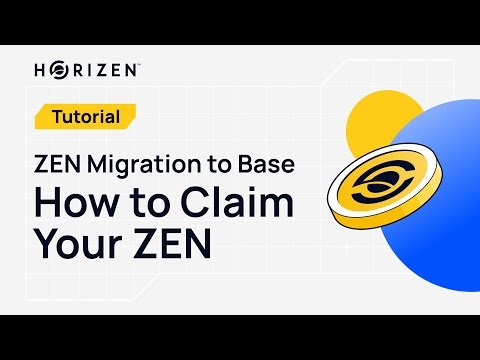 Horizen Base Testnet ZEN Claiming Tutorial