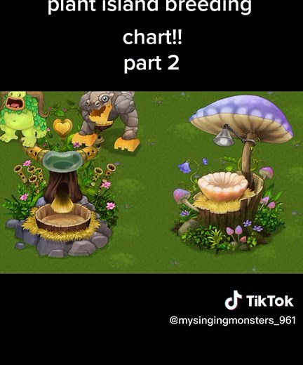Plant Island Breeding Chart!