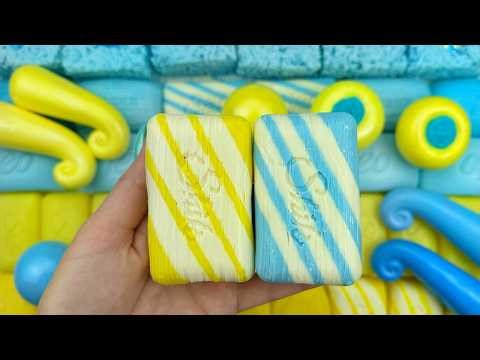 ​ @AllaAsmr ★Immersive ASMR Soap★Relaxing Soap Cutting, Crushing, and Crafting with Foam and Starch