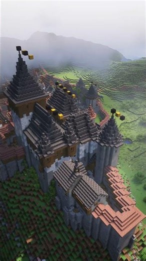 Burg Hohen Wittgenstein medieval castle #minecraft #minecraftcastle #minecraftbuildings #castle
