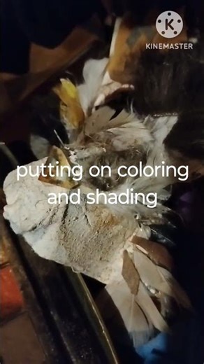 making a therian mask pt2 #therainmask #therian #otherhearted #viral_video #alterhuman