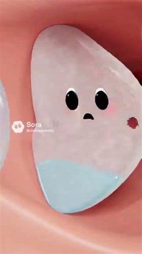 Perforated Eardrum Explained in 10 Seconds – Understanding Hearing Blockage #shortvideo