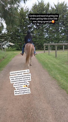 True communication with your horse doesn’t just happen — it’s developed through time, patience, and skill. Every challenge your horse gives you is an opportunity to learn how to respond better, not react faster. The more tools and understanding you build, the more confident and calm you become in handling any situation. It’s not just about training the horse — it’s about training yourself to listen, observe, and guide with clarity. 💬 “The best communicators are the best listeners — even with ho