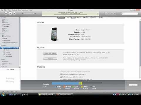 HOW TO: Transfer purchased music from iPhone to iTunes