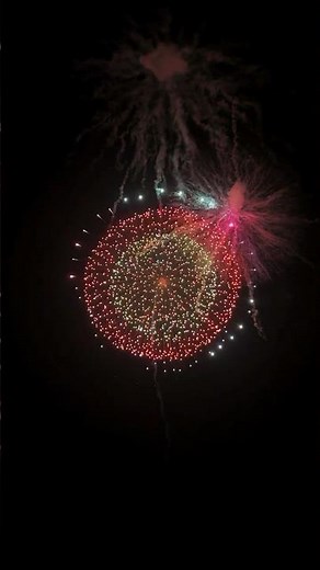 12" Inch Display Shells Sakai Tonegawa Fireworks 2023 #japan #利根川大花火大会 #重芯带时差三环