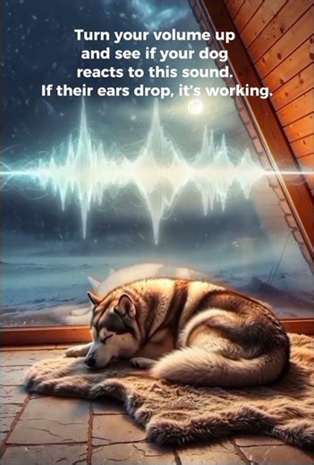 See if your dog reacts to this sound #youtubeshort #yourdog #528hz #dogmusic