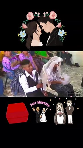 Wedding Celebration: A Cartoon Illustration of Love