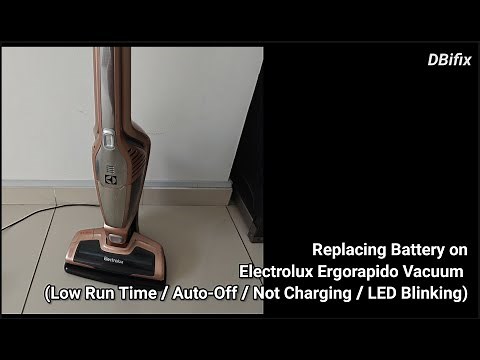 Electrolux Ergorapido Vacuum Battery Replacement
