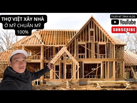 Thợ việt xây nhà ở Mỹ chuẩn 100 %