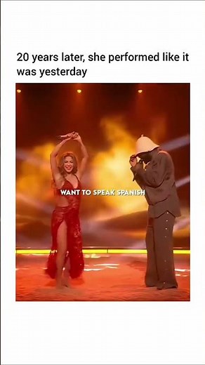 Hips Don't Lie By Shakira, Wyclef Jean #hipsdontlie #shakira #wyclef #lyrics #live #viralshort #song