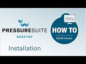 PressureSuite Desktop: Installation