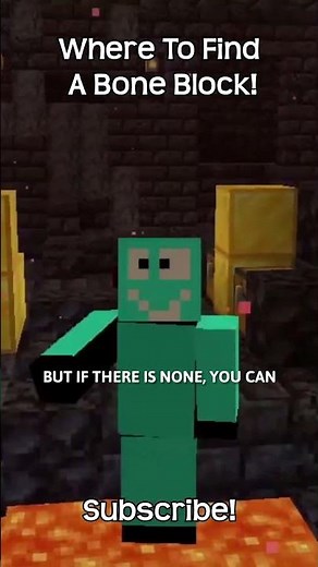 Where To Find A Bone Block In Minecraft?!
