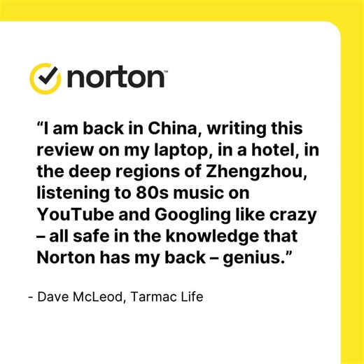 Tarmac Life takes a closer look at Norton 360 Advanced — exploring how it delivers premium protection and smart tools for tech-savvy travelers. From security to convenience, see why it stands out. Read the full review. https://bit.ly/3HFCvLm 麟️ | Norton | Facebook