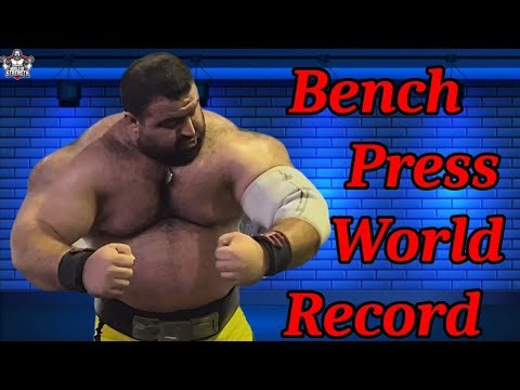 The First Man to Bench Press 804lbs/365 kg RAW