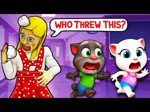 Talking Tom plays: Midnight Detention - Roblox - My Talking Tom and Friends #Roblox #talkingtom