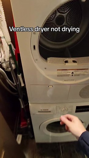 How to clean a ventless dryer heat exchanger #handyman #diy #howto | ventless dryers