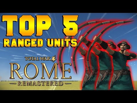 Top 5 Ranged Units in Total War: Rome Remastered