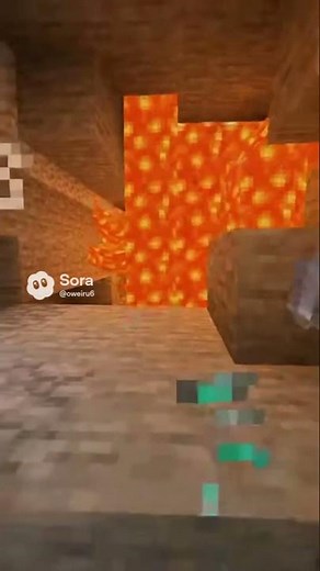 Minecraft - volcanic eruption