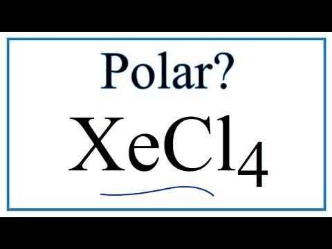 Is XeCl4 Polar or Nonpolar? (Xenon tetrachloride)