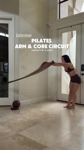 First get the Chocolate Pilates Kit from @BetterMe Store US using my code 'SIVAN', then SCREENSHOT HERE⬇️ 40s each, no breaks • side teaser to lateral side lie • side lie arm presses • back to full range • hold side teaser to pulse ball • hand side plank • side bend mermaid • hip pulses • high plank • plank to pike • plank to pike to modified push up • pulse push ups Repeat all over again to the other side! #bettermepartner #bettermestore #pilates #circuit #workout