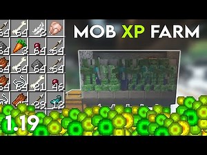 Minecraft Working MOB XP FARM 1.19 Easy