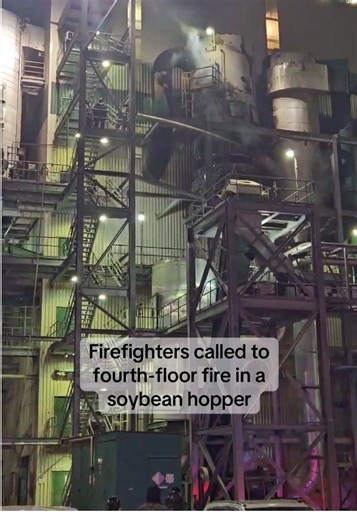 The Kansas City Fire Department was called the commercial building around 5:40 a.m. for a fire four stories up. #kansascity #fire