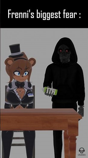 Frenni's biggest fear #fnaf #fyp #fivenightsatfreddys #frenni #funny #viral #furry #fnia