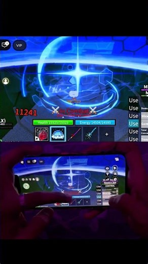 CONTROL BROKEN COMBO! 💀 #bloxfruits #roblox #pvp