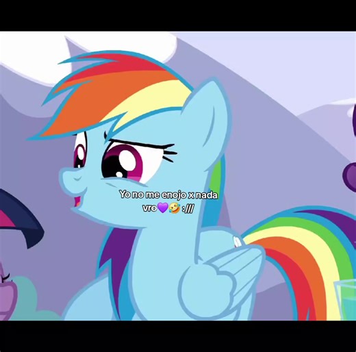 Mis amigos me van a funar ://// jejee, qe pro w :/ 💜💜🤣🤣🔥🥹😳 #fypp #mlp . . . . #rainbowdash #noflop @TikTok #humor mentira no es humor jejeje, okno, porque etiquetaba a tiktok bye