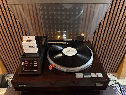 Technics SL-M3 linear-tracking turntable – functional test with an Audio-Technica AT85EP cartridge