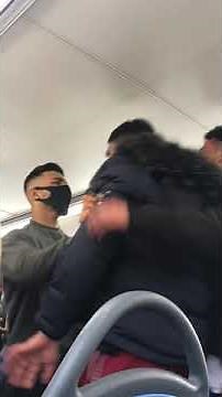 Fight Erupts inside London Bus