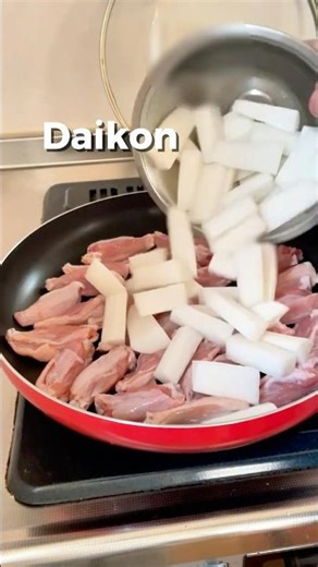 Daikon & Chicken Wings Simmered in Easy Vinegar | Quiet Kitchen