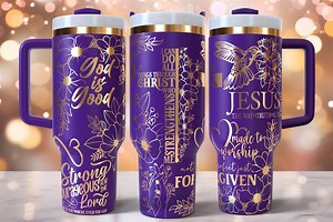 Christian Faith Jesus Laser Engraved Full Wrap Design for 40oz Tumbler, Digital Download, SVG for Laser Rotary, 40oz Tumbler Laser Wrap - Etsy