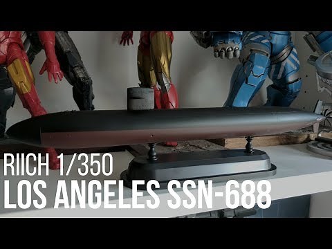 Building the 1/350 Los Angeles Class Nuclear Attack Submarine