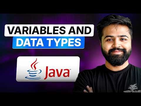 Java Variables & Data Types Explained | Identifiers, Literals, Keywords | JAVA Full Course #3