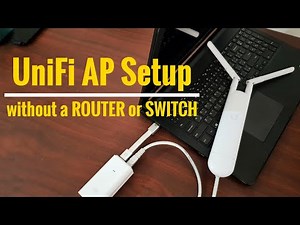 Ubiquiti UniFi AP - How To Setup Directly To Your Computer