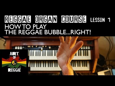 How To Play the Reggae Organ Bubble...RIGHT | Excerpt from Reggae Organ Lesson 1
