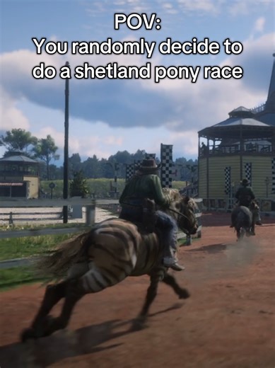 This was honestly so much fun🤣🤣🤣 @ylvie & nori 🪶 @Leni #redm #reddeadredemption2 #reddeadonline #shetlandpony #arthurmorgan