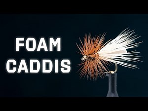 Puterbaugh Foam Caddis Fly | Great Floating Fly | Fly Tying Tutorial